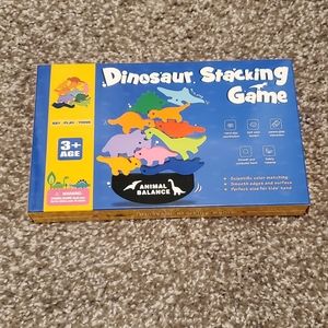 COPY - 3/$30 BNIB Wooden 🦖🦕 dinosaur stacking toy/gamr